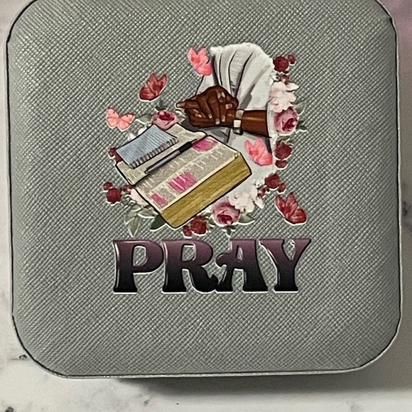 NWOT Handmade Portable Mini Jewelry Box Various Designs - Picture 11 of 12